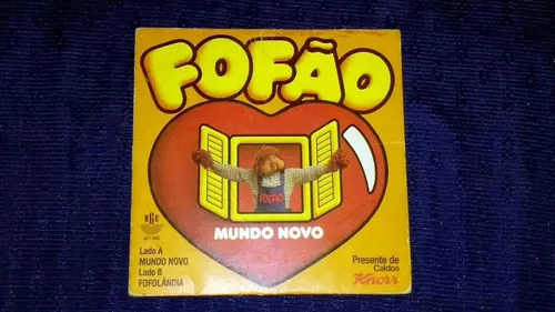 Raro Disquinho Fofão Mundo Novo Promocional Knorr Rge 1985