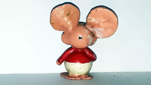 Boneco Artesanal Bolinha De Gude Ratinho Topo Gigio Anos 80 - Imagem 2
