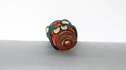 Boneco Artesanal Bolinha De Gude Professor Pirajá Anos 80 - Imagem 5