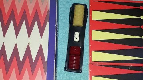 Raro Jogo De Gamão Grow Anos 70 Na Caixa Original Completo - Imagem 2