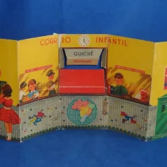 Raro Brinquedo Correio Infantil Estrela Cenário De Papelão