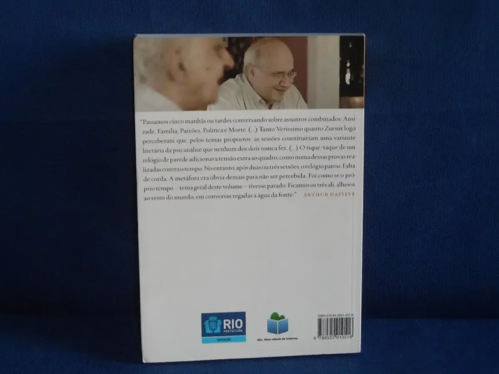 Livro Conversa Sobre O Tempo Veríssimo, Luis Fernando Zuenir - Imagem 2