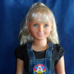 Boneca Antiga Angélica Anos 90 Com Defeito 82cm Da Babybrink