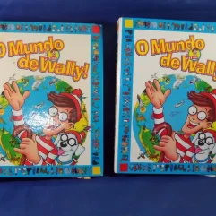 Lote 2 Volumes Do Livro Fichário O Mundo De Wally Do 1 Ao 30