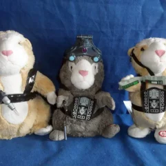Lote 3 Bonecos Filme G-force Disney Usados Faz Sons E Movem