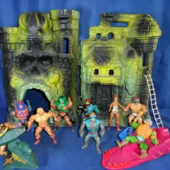 Castelo Grayskull He Man Bonecos Anos 80 Todos Com Defeito