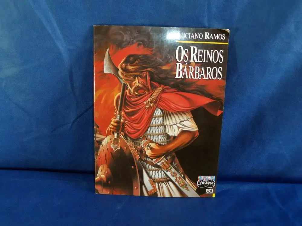 Livro Os Reinos Bárbaros De Luciano Ramos Editora Ática 1993