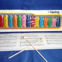 Antiga Xilo X-14 Hering Na Caixa Anos 80 E Livro De Músicas