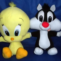 Piu Piu E Frajola Looney Tunes Baby Grandes Usados 70 E 57cm