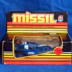 Raro Carrinho Míssil Estrela Dos Anos 80 Na Caixa Original