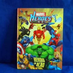 Livro Usado Marvel Heroes Heróis Em Ação De 2009
