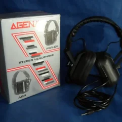 Raro Fone De Ouvido Agena Caixa Original Anos 80 No Estado