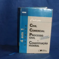 Livro 4 Em 1 Saraiva Usado 2006 Civil Comercial Constituição