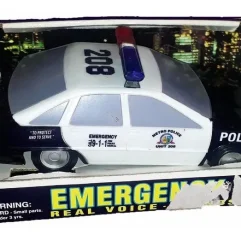 Carrinho Polícia Antigo Usado Funrise City Force Rescue Team