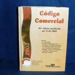 Livro Código Comercial Usado 10ª Edição De 2005