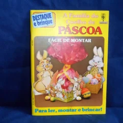 Raro Livo Destacar E Montar Família Do Coelho Da Pascoa 1990