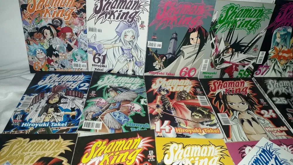 Lote Com 29 Quadrinhos Mangá Shaman King Hiroyuki Takei - Imagem 7