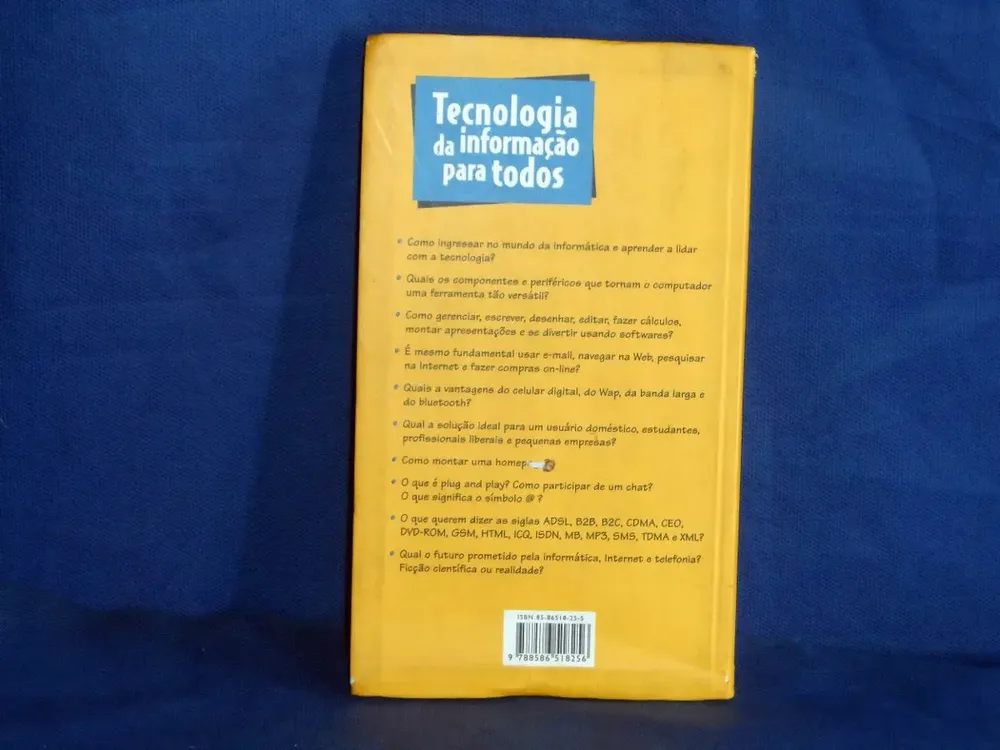Livro Usado Tecnologia Da Informação Para Todos Bei De 2002 - Imagem 2