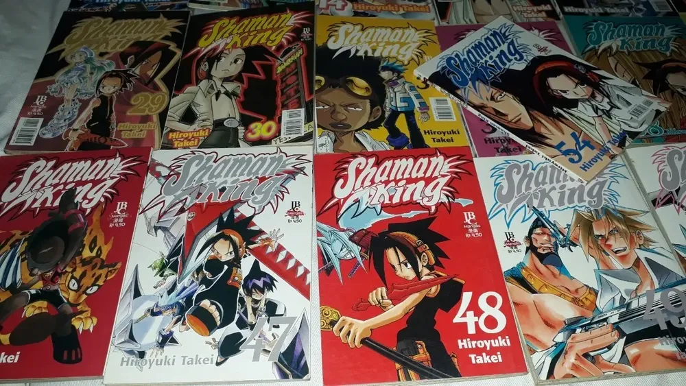 Lote Com 29 Quadrinhos Mangá Shaman King Hiroyuki Takei - Imagem 9