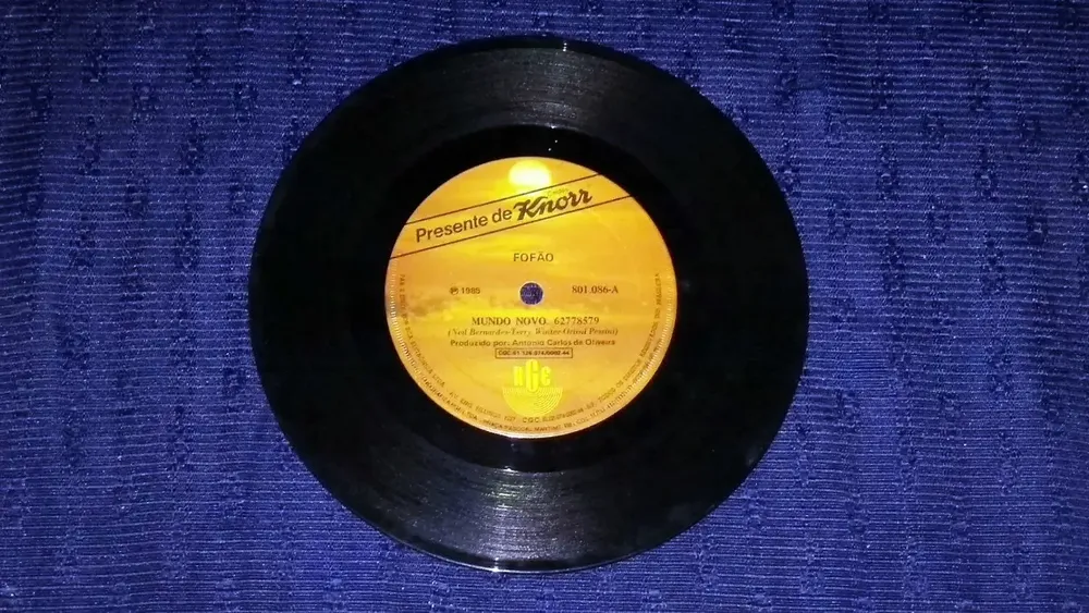 Raro Disquinho Fofão Mundo Novo Promocional Knorr Rge 1985 - Imagem 9