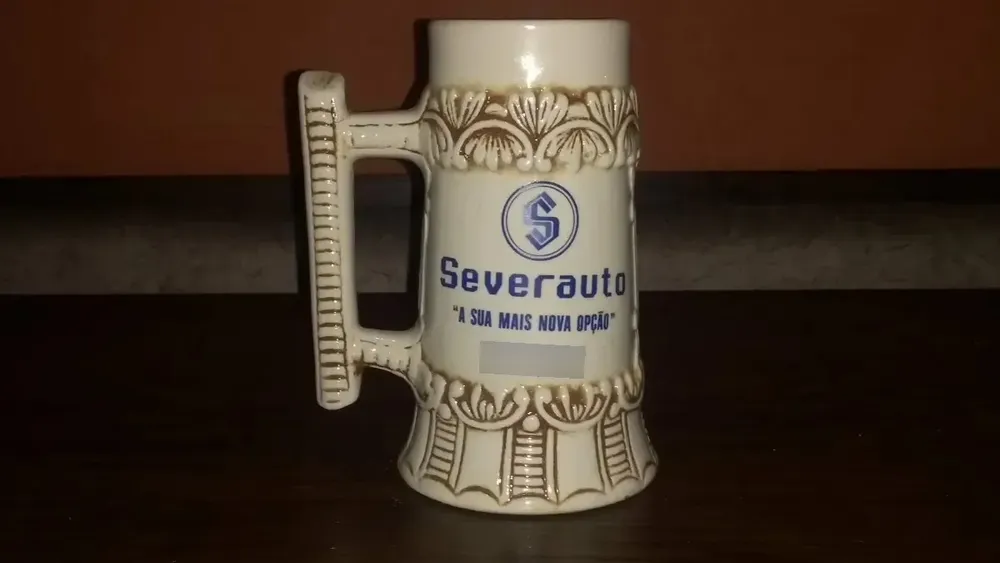 Raríssima Caneca Promocional Severauto