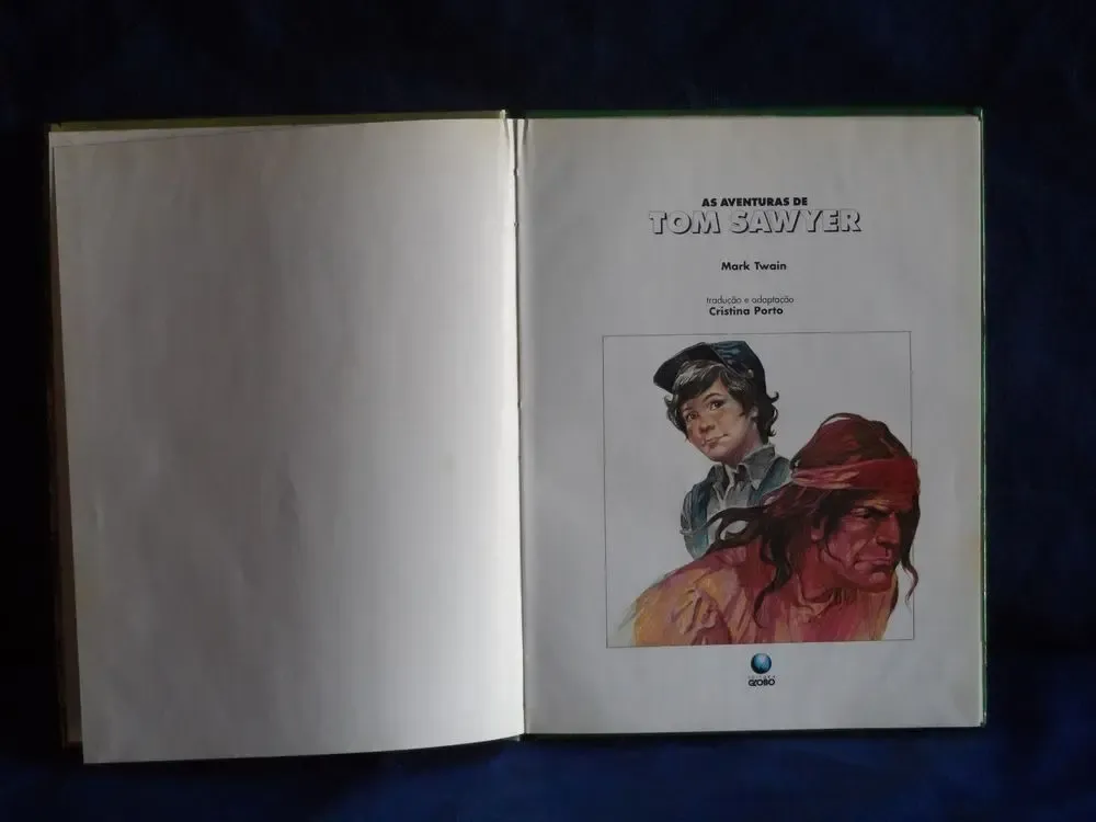 Livro Tom Sawyer Grandes Clássicos Juvenis Ed Globo 1991 - Imagem 3