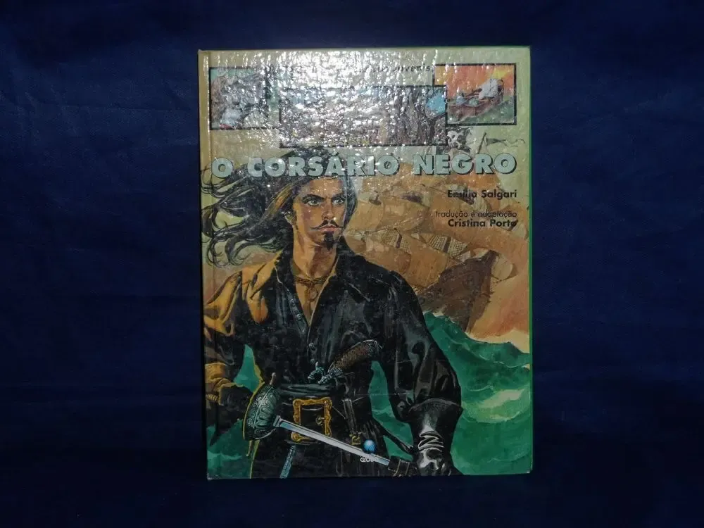 Livro Corsario Negro Grandes Clássicos Juvenis Ed Globo 1991