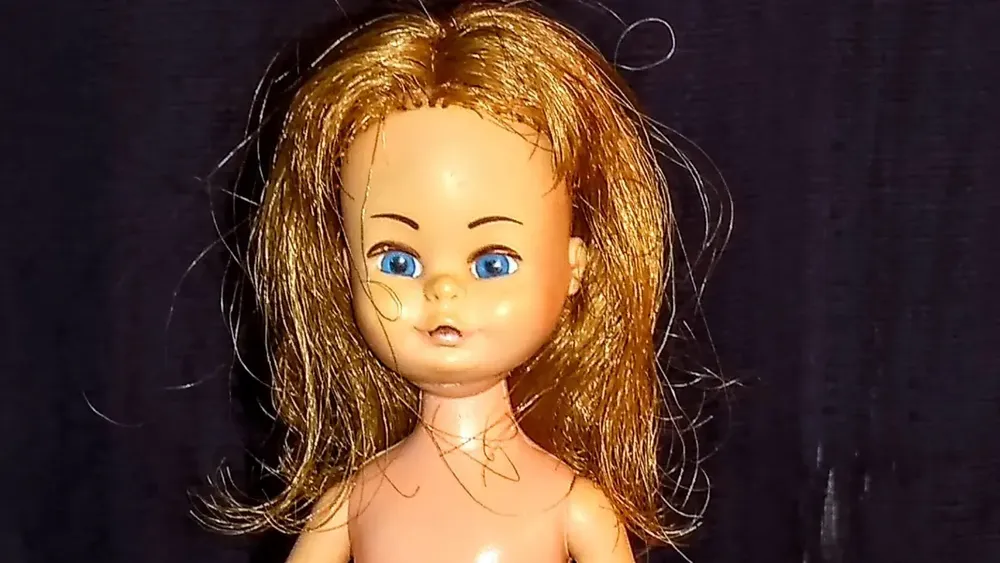 Boneca Antiga Valentina Ruiva Mini Doll Da Estrela Rara