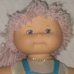 Boneca Antiga Quem Me Quer Estrela Cabelos Rosas 35cm Usada