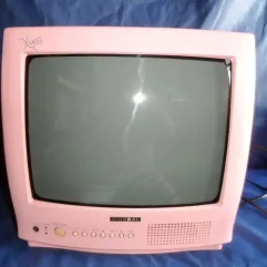 Rara Tv Xuxa Cineral 14 Rosa Funcionando Sem Controle