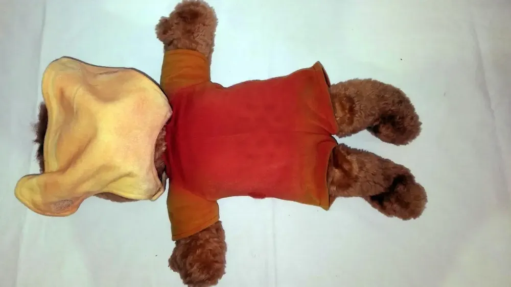 Antigo Ursinho De Pelúcia Teddy Ruxpin Tectoy Usado Defeito - Imagem 8