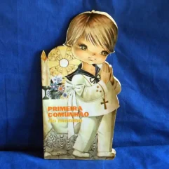 Raro Livro A Primeira Comunhão Do Menino Dos Anos 60 Usado
