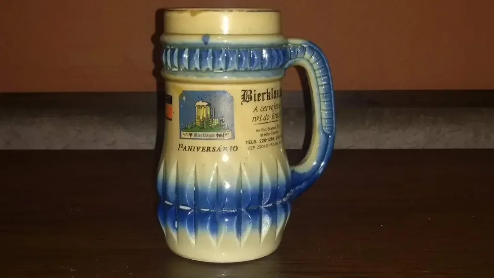 Rara Caneca Para Chopp 1° Aniversário Cervejaria Bierklause