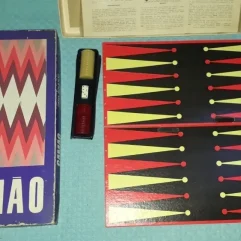 Raro Jogo De Gamão Grow Anos 70 Na Caixa Original Completo
