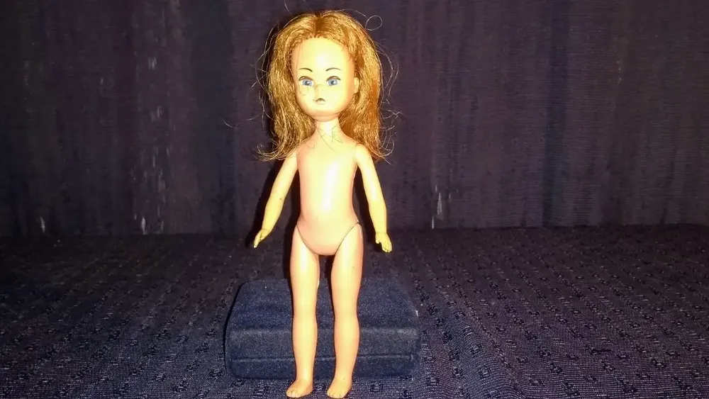 Boneca Antiga Valentina Ruiva Mini Doll Da Estrela Rara - Imagem 2