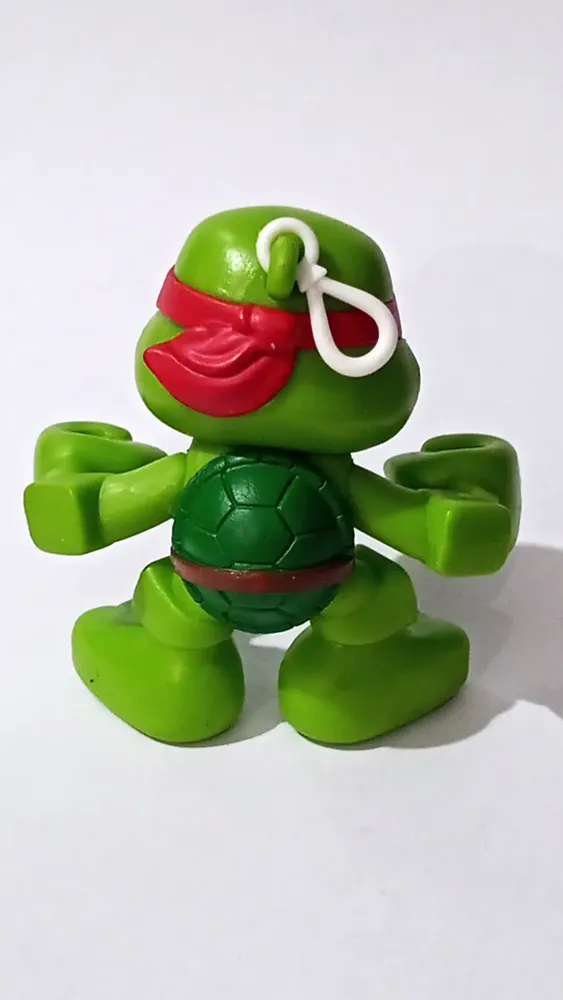 Boneco Raphael Tartarugas Ninja Tmnt Viacom 2017 Coleção - Imagem 5