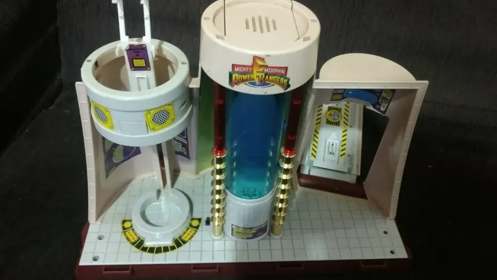 Raro Mighty Morphin Power Rangers Dome Playset Misb 1994 - Imagem 5