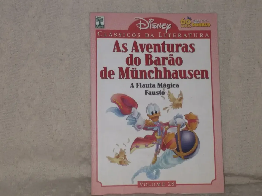 Clássicos Literatura Disney Aventuras Barão Munchhausen N28
