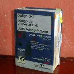Livro Usado Cod Civil E Cod De Proc Civil Constituição 2005