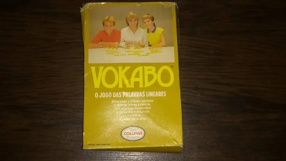 Jogo Coluna Vokabo Com Rodrigo Faro (na Capa) Imcompleto