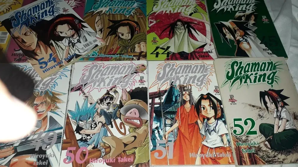 Lote Com 29 Quadrinhos Mangá Shaman King Hiroyuki Takei - Imagem 13
