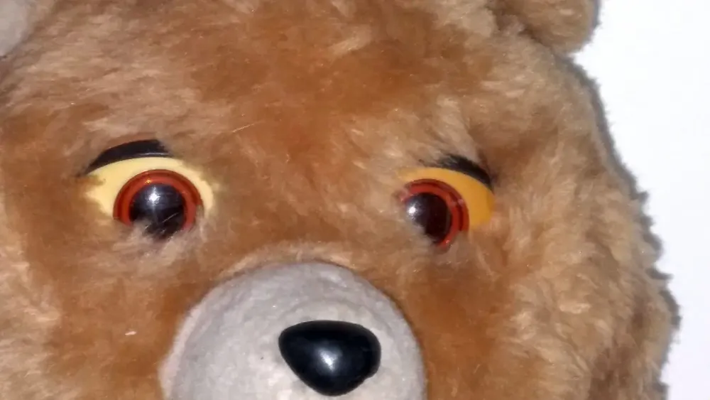 Antigo Ursinho De Pelúcia Teddy Ruxpin Tectoy Usado Defeito - Imagem 6