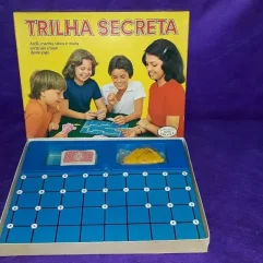 Raro Jogo Antigo Trilha Secreta Jogos Coluna Usado Completo