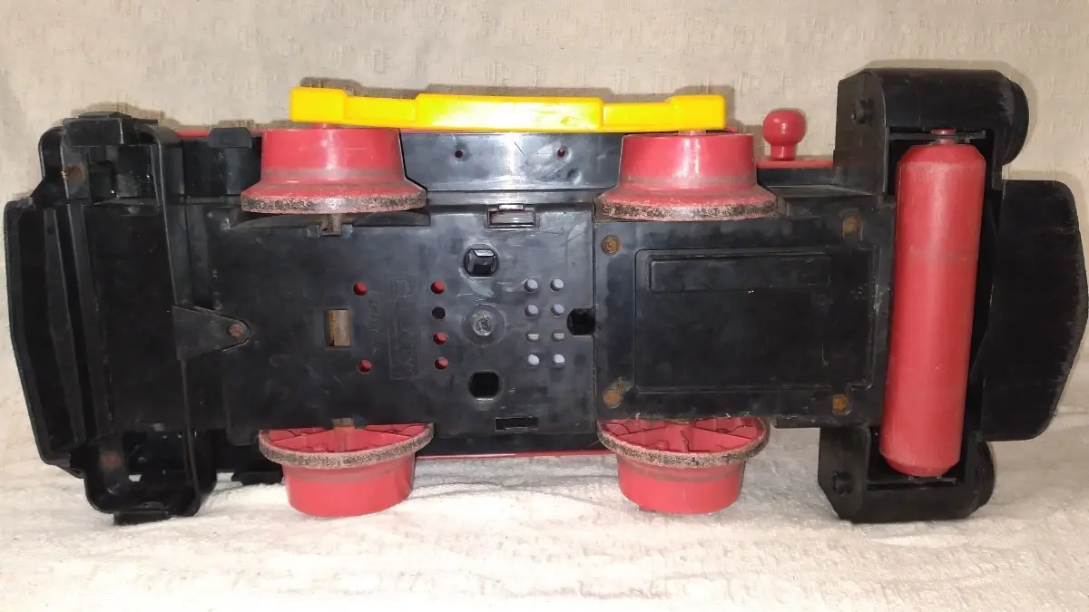 Trenzinho Estrela Vermelho Manivela Anos 80 Com Defeito 48cm - Imagem 11
