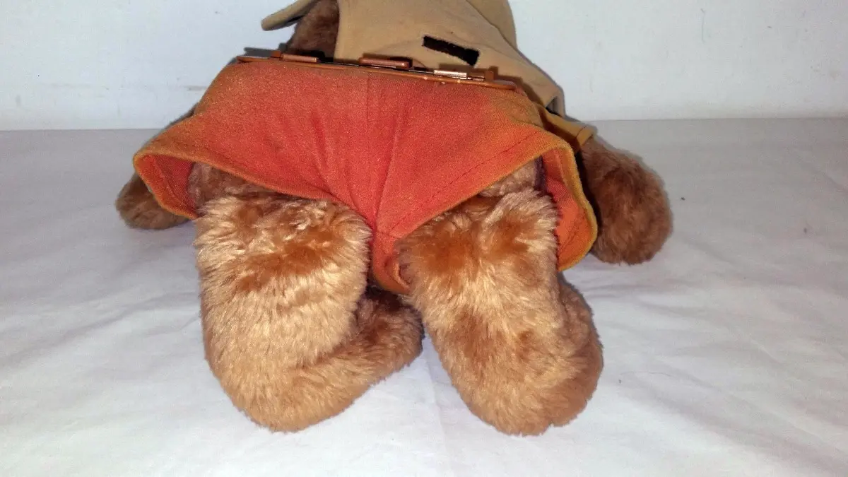 Antigo Ursinho De Pelúcia Teddy Ruxpin Tectoy Usado Defeito - Imagem 14