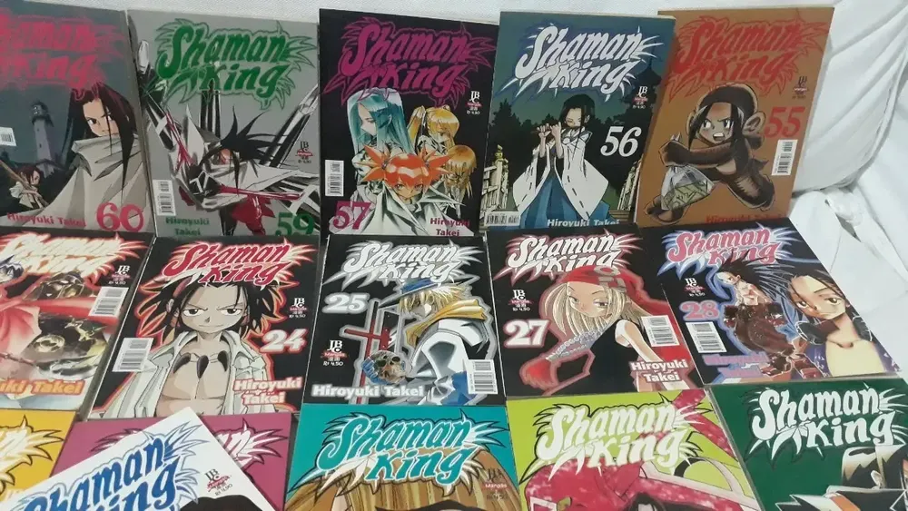 Lote Com 29 Quadrinhos Mangá Shaman King Hiroyuki Takei - Imagem 11
