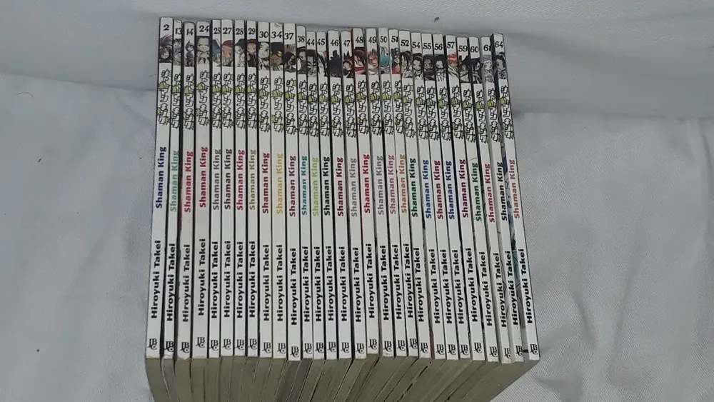 Lote Com 29 Quadrinhos Mangá Shaman King Hiroyuki Takei - Imagem 5