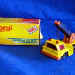 Raro Corgi Junior Kiko Guindaste Móvel Na Caixa Original