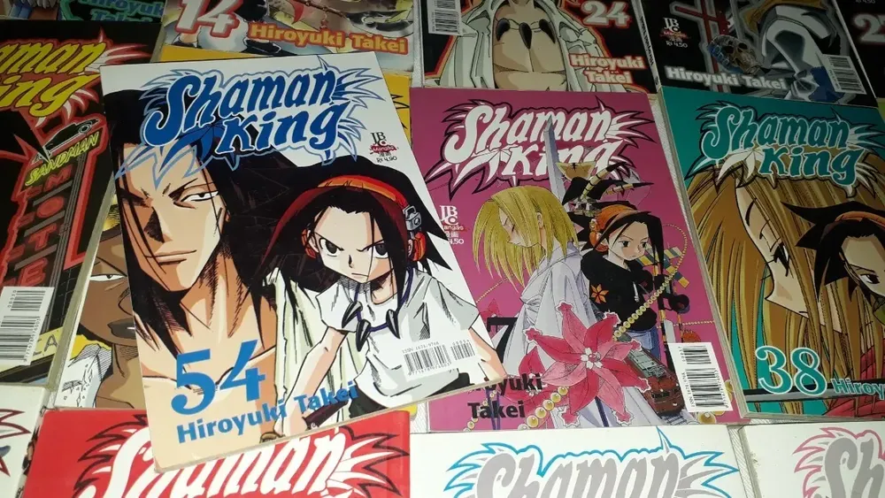 Lote Com 29 Quadrinhos Mangá Shaman King Hiroyuki Takei - Imagem 15