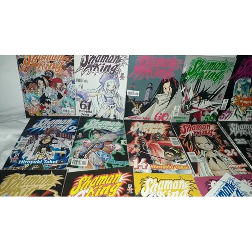 Lote Com 29 Quadrinhos Mangá Shaman King Hiroyuki Takei - Imagem 6
